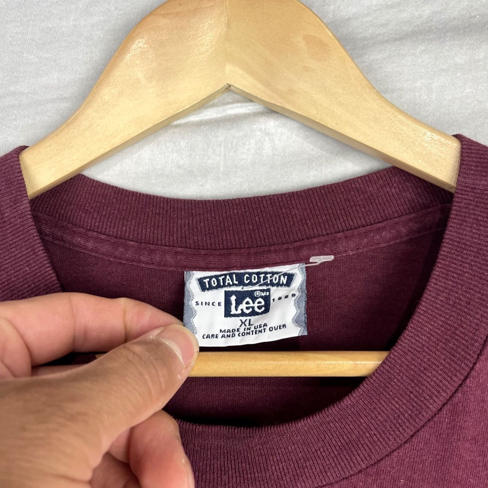 Lee VINTAGE Harvard University Shirt Mens XL Purple Lee Made In USA Tee Size US XL / EU 56 / 4 - 5 Thumbnail