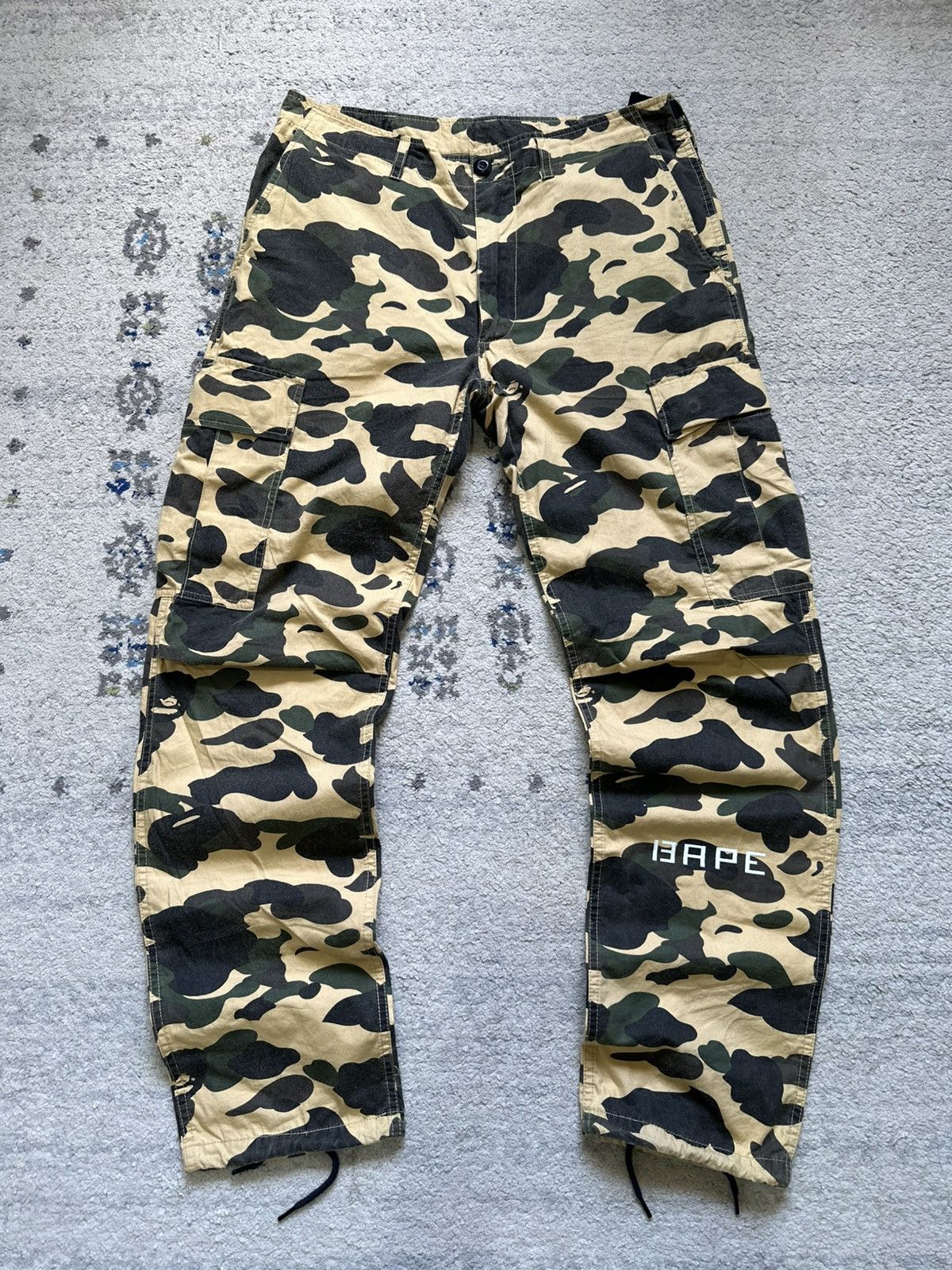 Bape × Carhartt Bape x Carhartt Single Knee Pants | Grailed