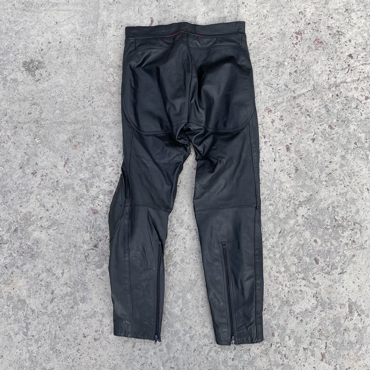 Vintage Vintage Moto Leather Pants 34 Size 90s Y2K USA Style Size US 34 / EU 50 - 2 Thumbnail
