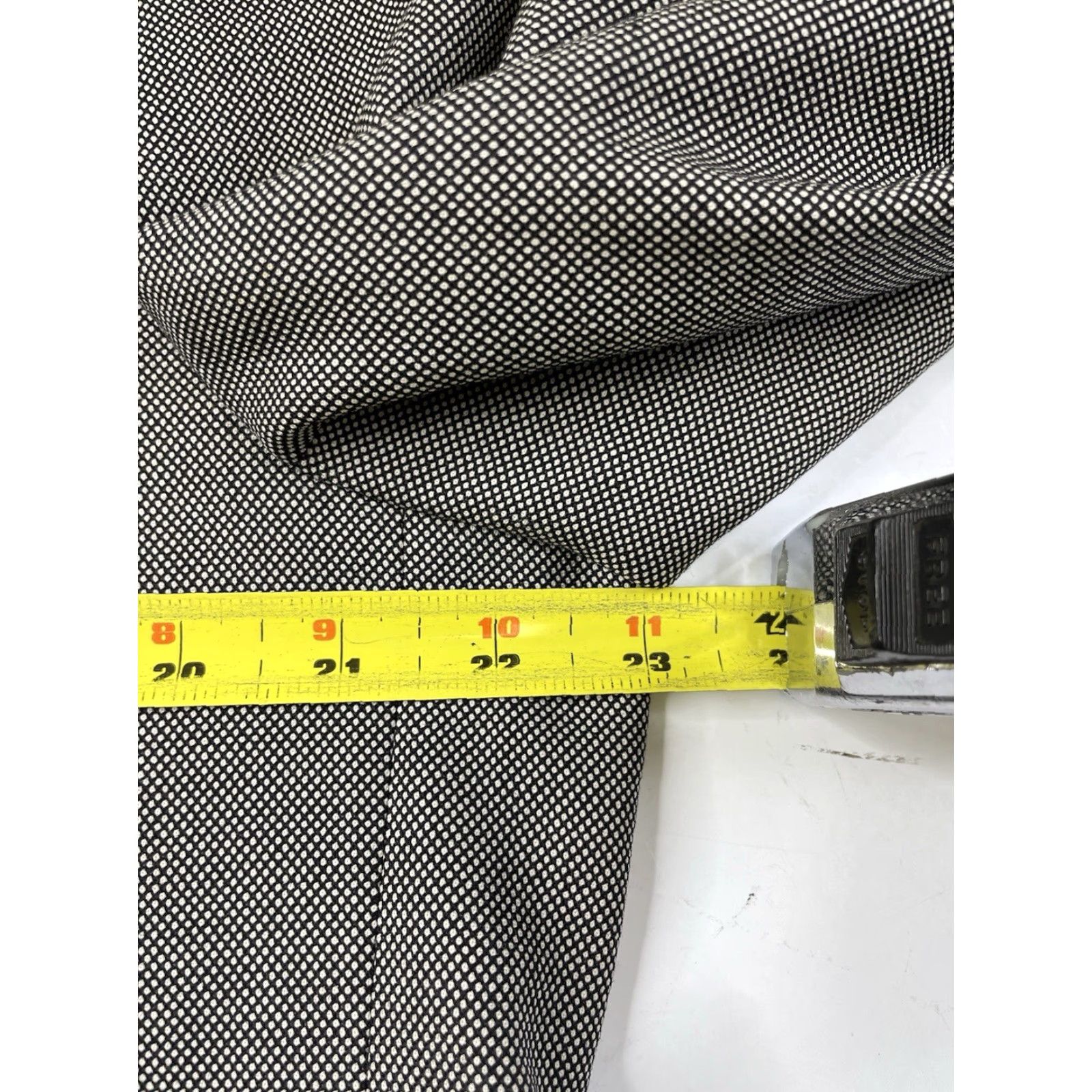 Paul Stuart Paul Stuart Sport Coat Jacket Wool Brown Gray Dot 45 XL Men Regular Two-Button Long Sleeve Blazer Coat Size 48R - 7 Thumbnail