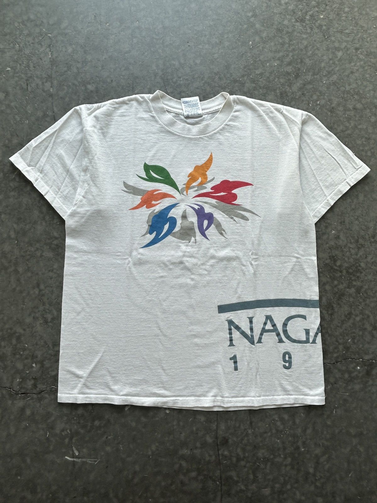Vintage Vintage 1998 Nagano Olympics Kodak Graphic Tee Boxy Fit Size US L / EU 52-54 / 3 - 1 Thumbnail