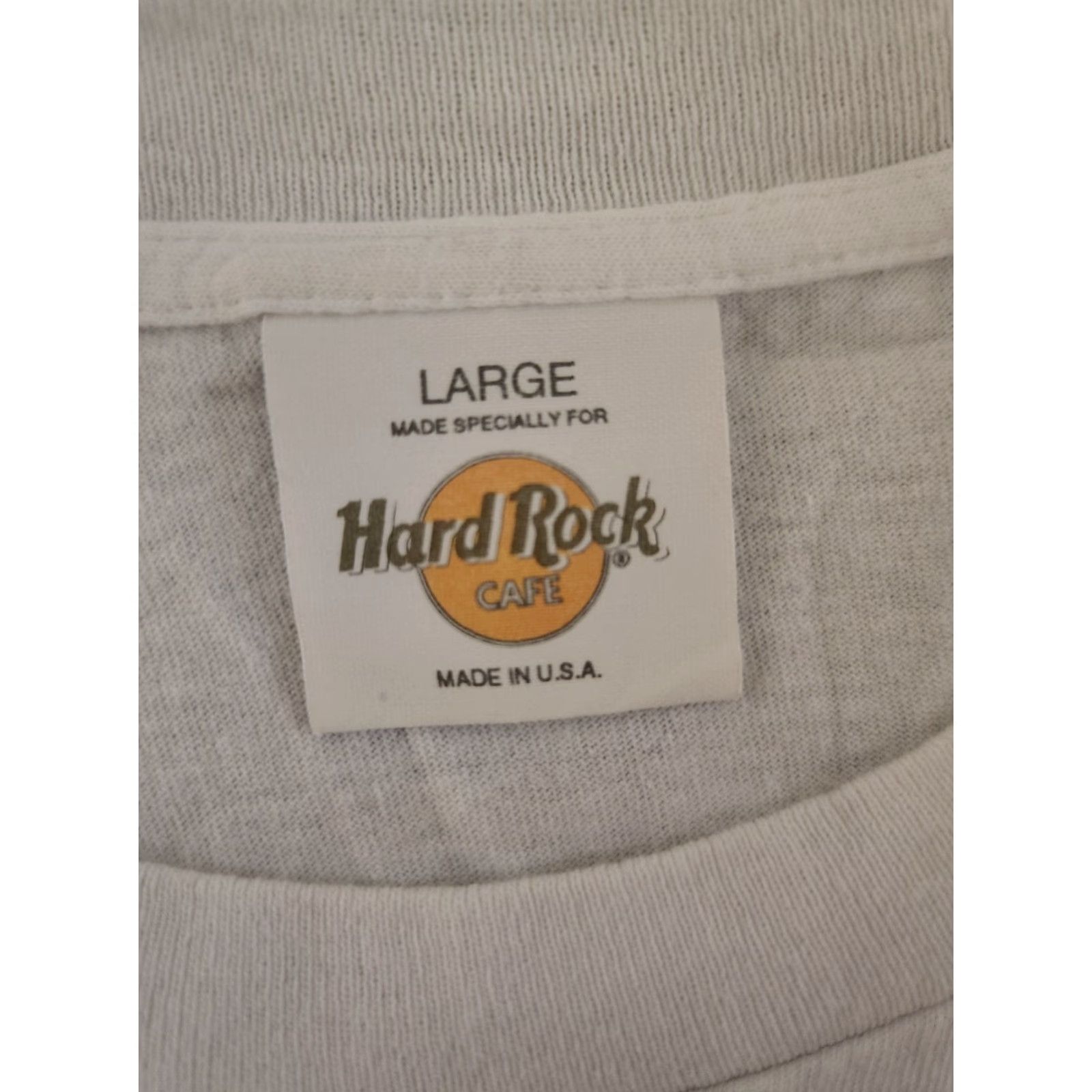 Hard Rock Cafe VINTAGE Hard Rock Cafe Nashville White T-Shirt Size US L / EU 52-54 / 3 - 2 Thumbnail