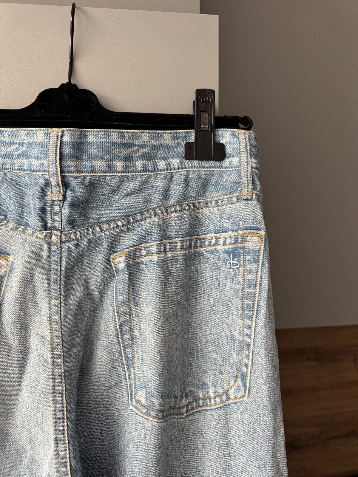 Rag & Bone Rag & Bone Trompe L’oeil Flowy Wide Leg Illusion Jeans Size 25" / US 0 / IT 36 - 5 Thumbnail