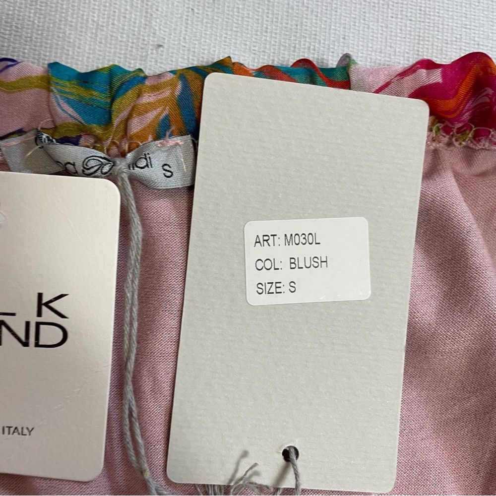 Other NWT New Elena Baldi Floral Silk Blend Made In Italy Size S Size S / US 4 / IT 40 - 9 Thumbnail