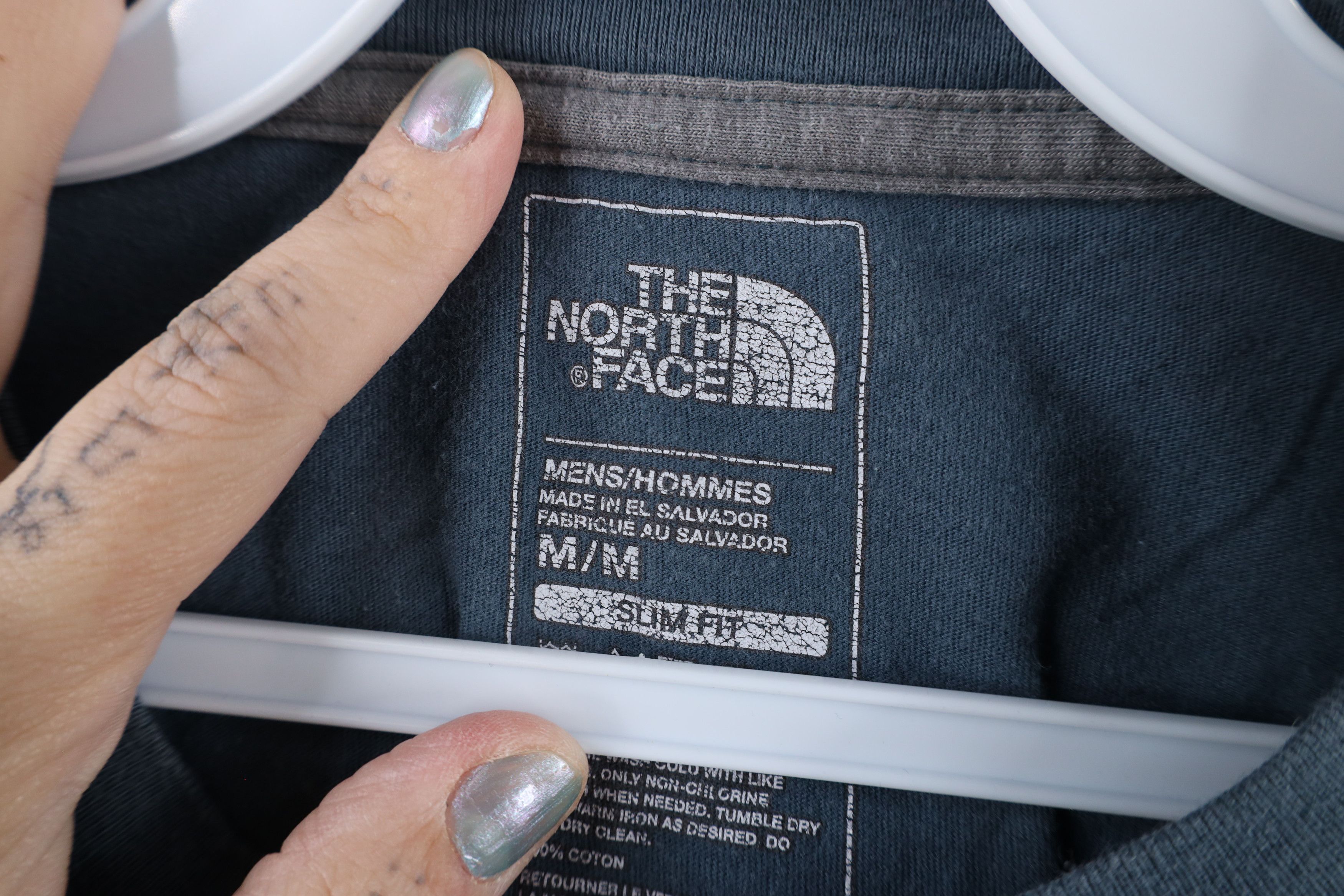 The North Face × Vintage Vintage The North Face Out What Happens At Camp T-Shirt Size US M / EU 48-50 / 2 - 7 Thumbnail