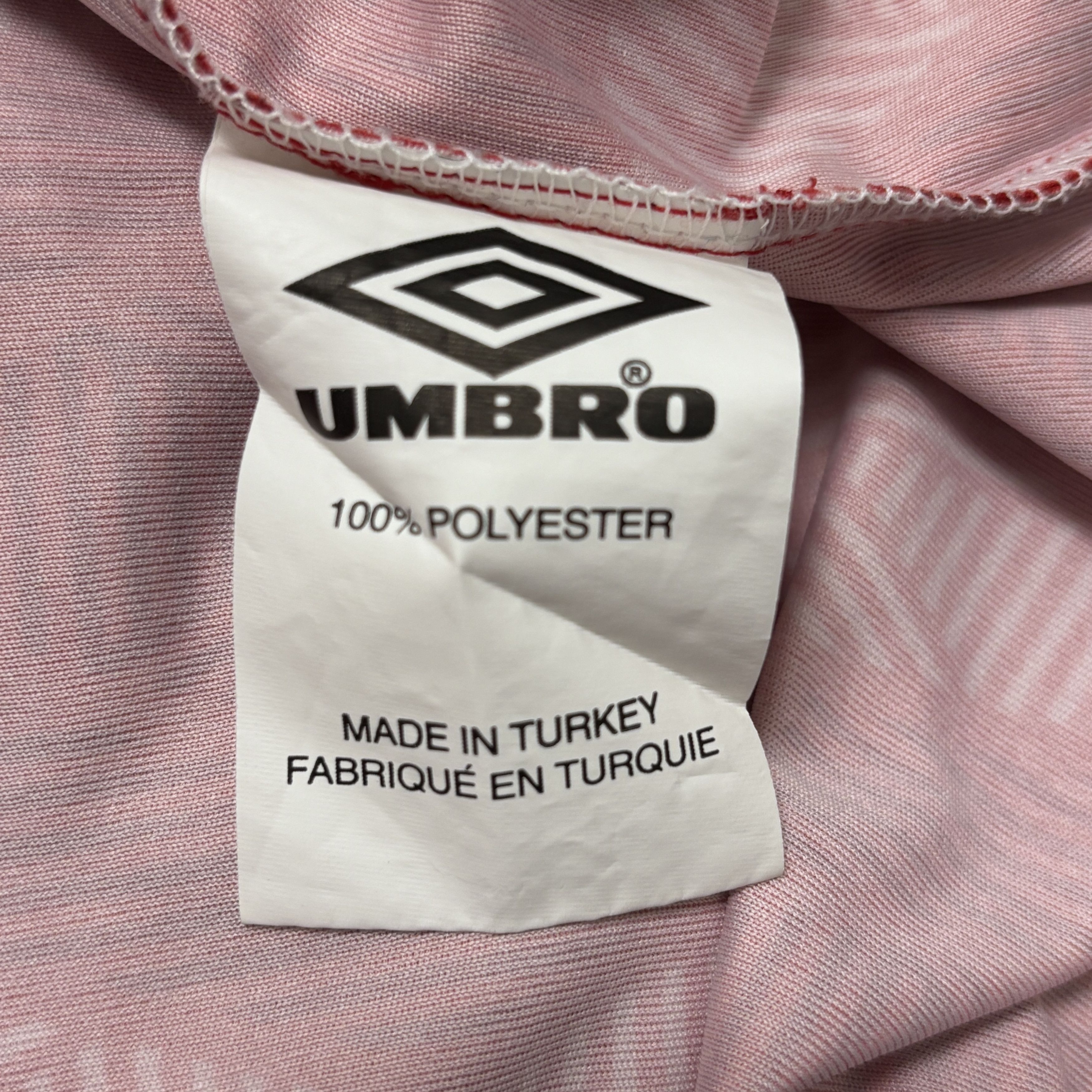 Umbro Umbro Pro Training T Shirt Away Kit Football Soccer Jersey Size US M / EU 48-50 / 2 - 13 Thumbnail