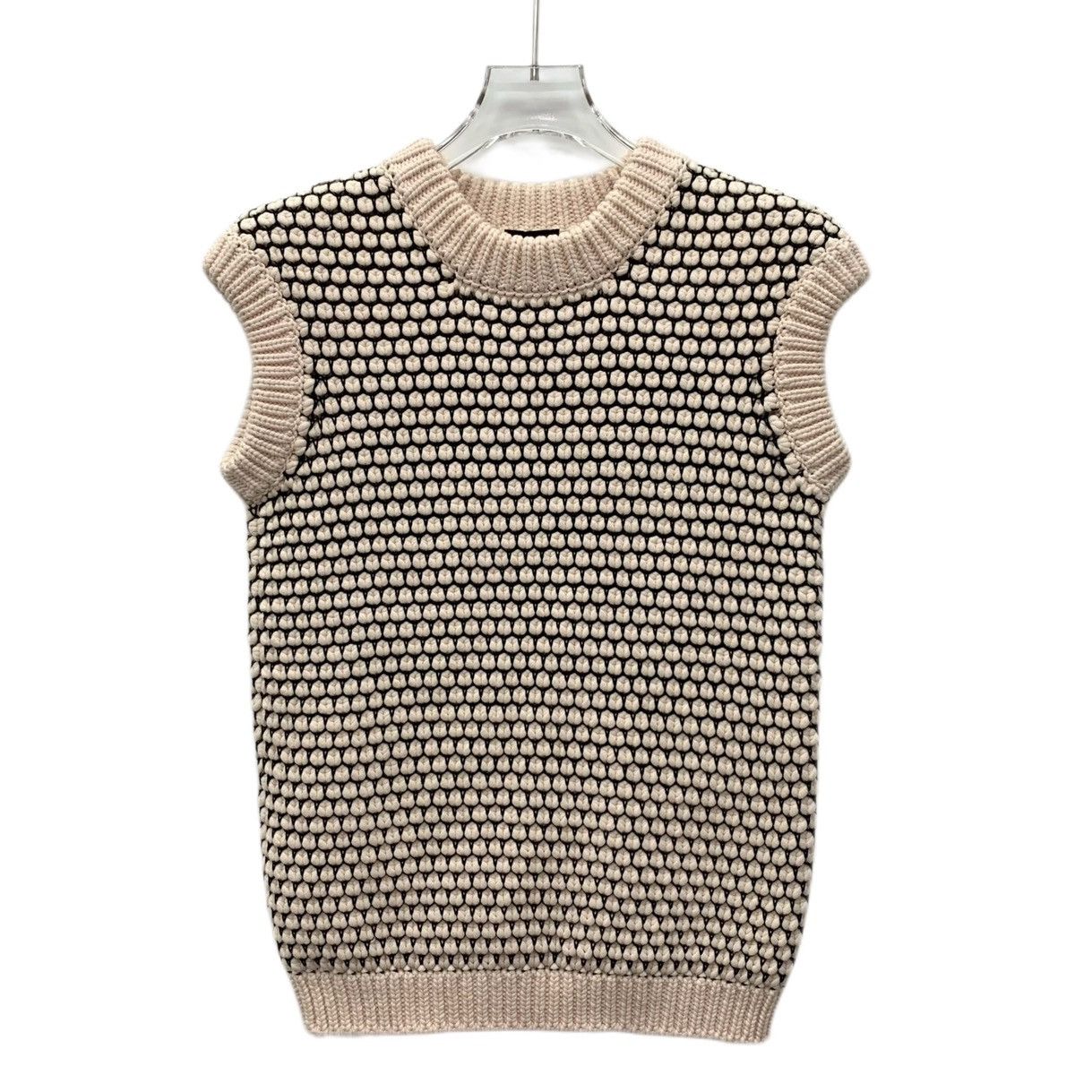 Fendi Fendi Color-block Crew Neck Sleeveless Knit Vest K26WX Size M / US 6-8 / IT 42-44 - 1 Thumbnail