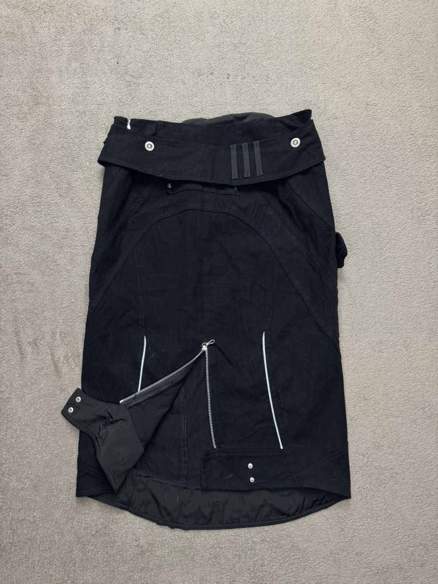 Japanese Brand Vintage Multizip MIDI Skirt Helmut Lang Yohji Yamamoto vibe Size 27" / US 4 / IT 40 - 7 Thumbnail