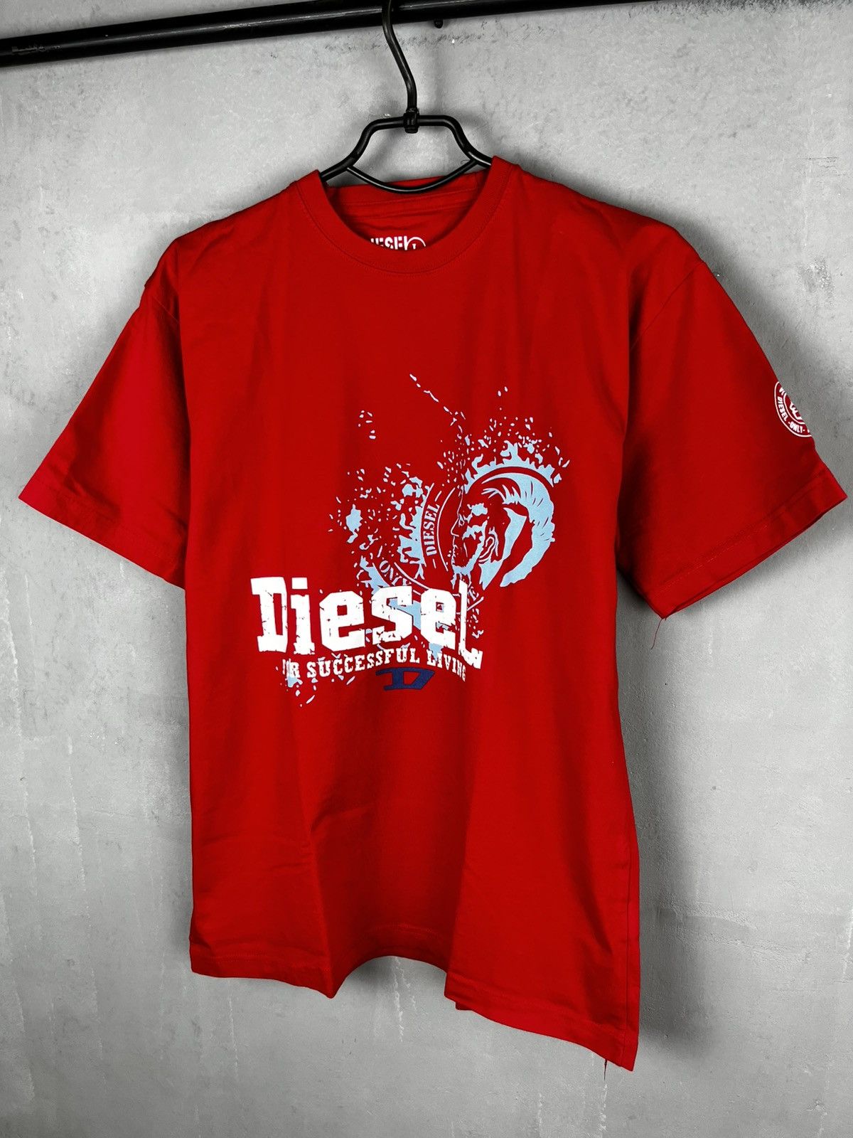 Diesel Diesel big logo vintage 90s t shirt Size US L / EU 52-54 / 3 - 1 Thumbnail