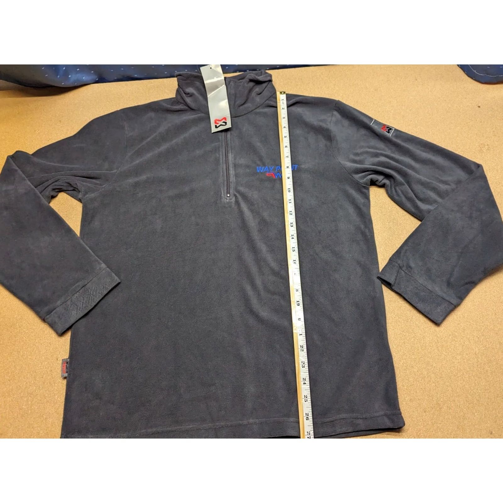 Layer 8 VINTAGE? No. Würth MODYF Fleece Shirt Mens XL Gray 1/4 Zip Pullover Base Layer Work Wear Shirt Mens XL Gray 1/4 Zip Pullover Base Layer Work Wear Size XL / US 12-14 / IT 48-50 - 5 Thumbnail