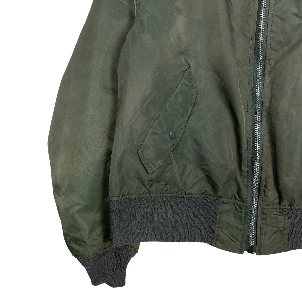 Alpha Industries Vintage Alpha Industries USAF MA-1 Nylon Bomber Size US L / EU 52-54 / 3 - 3 Thumbnail