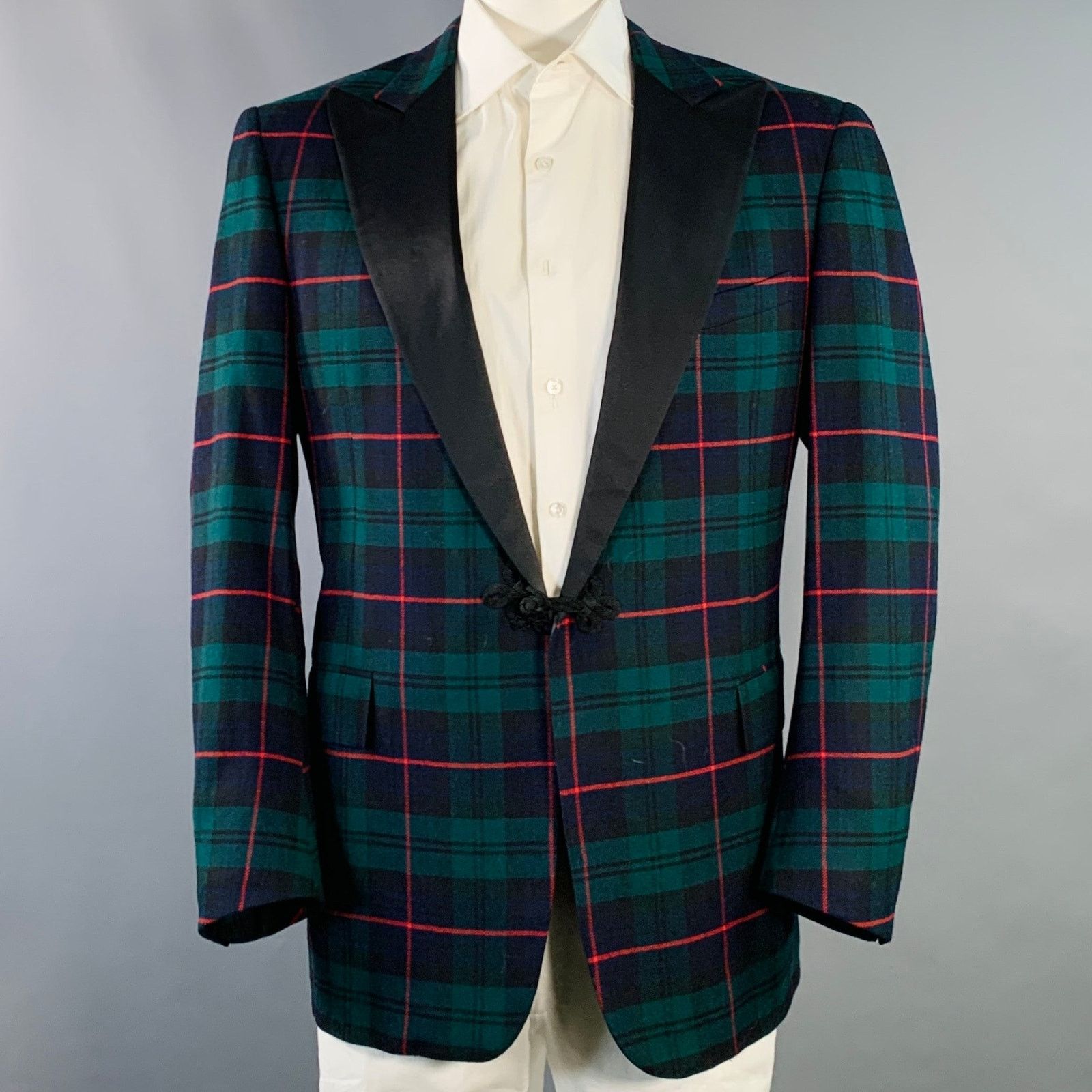 Polo Ralph Lauren POLO by RALPH LAUREN Size 44 Long Wool Peak Lapel Sport Coat Size 44L - 1 Thumbnail