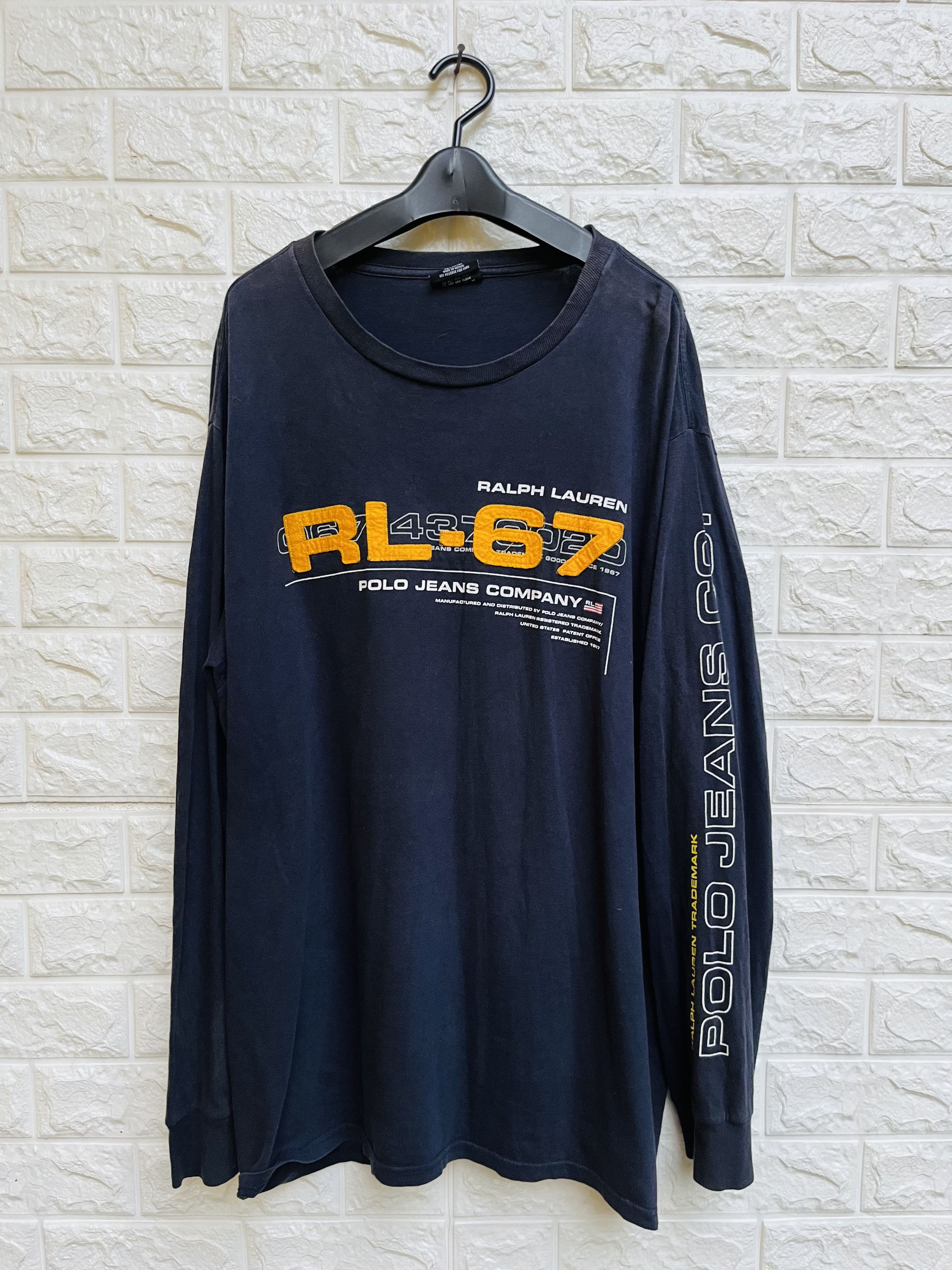 Japanese Brand × Polo Ralph Lauren Vintage Polo Ralph Lauren Designer Fashion Style Size US XL / EU 56 / 4 - 1 Thumbnail