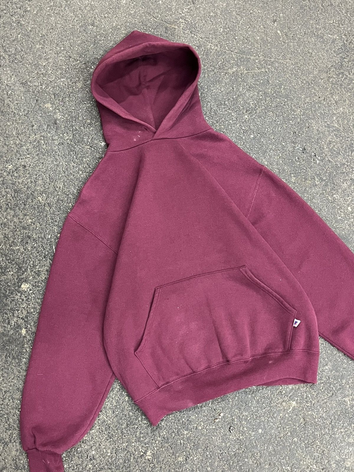 Russell Athletic × Vintage Russell athletic made in USA boxy fit hoodie streetwear hype Size US M / EU 48-50 / 2 - 2 Thumbnail