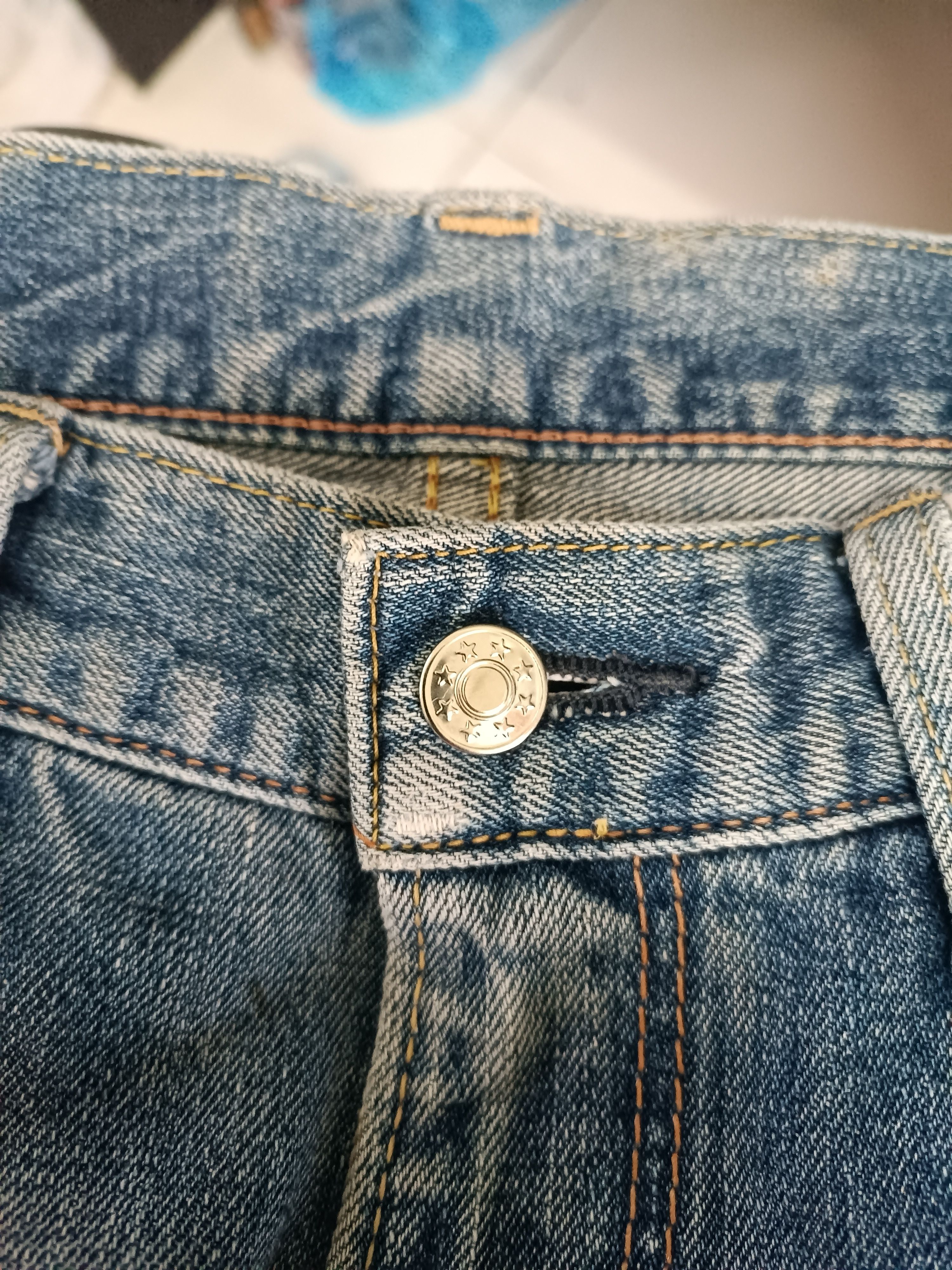 Edwin × Vintage EDWIN VINTAGE ORANGE TAB DISTRESSED SELVEDGE DENIM E197 Size US 32 / EU 48 - 25 Thumbnail