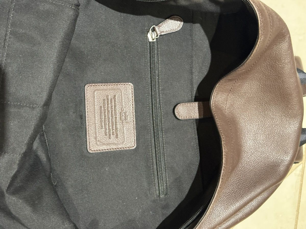 Coach 2000s Vintage Coach Leather Backpack Brown Worn Scuffs Size ONE SIZE - 11 Thumbnail