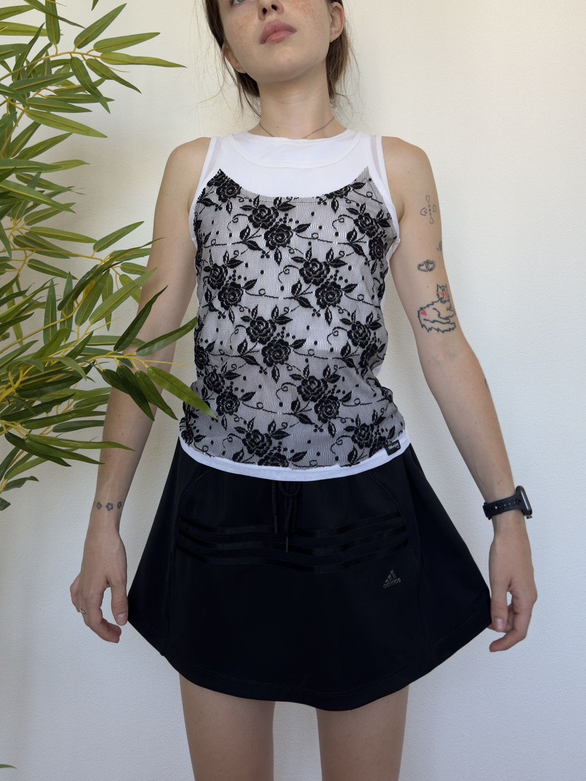 Morgan De Toi VINTAGE MORGAN FRANCE GUIPURE MESH TANK TOP Size S / US 4 / IT 40 - 5 Thumbnail