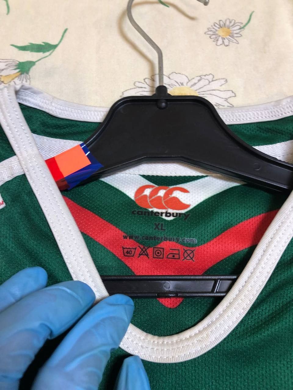 Other Vintage Canterbury Leicester Tigers Rugby Jersey Football Size US XL / EU 56 / 4 - 5 Thumbnail