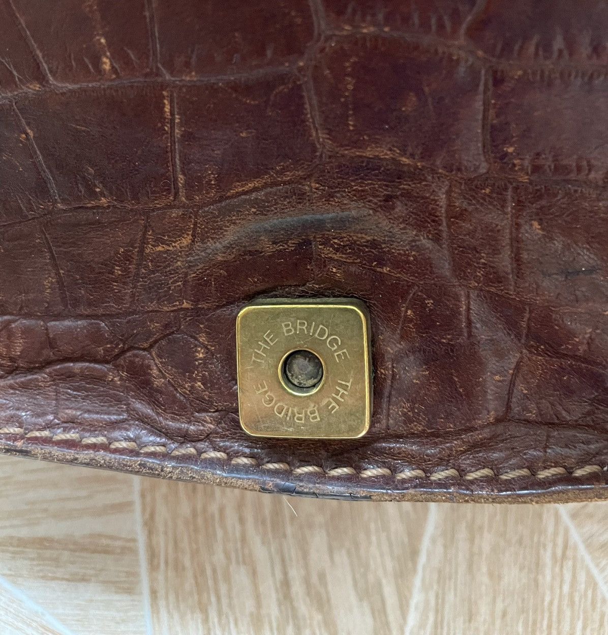 Vintage Archive Vintage Italy The Bridge Brown Leather Shoulder Bag Size ONE SIZE - 22 Thumbnail