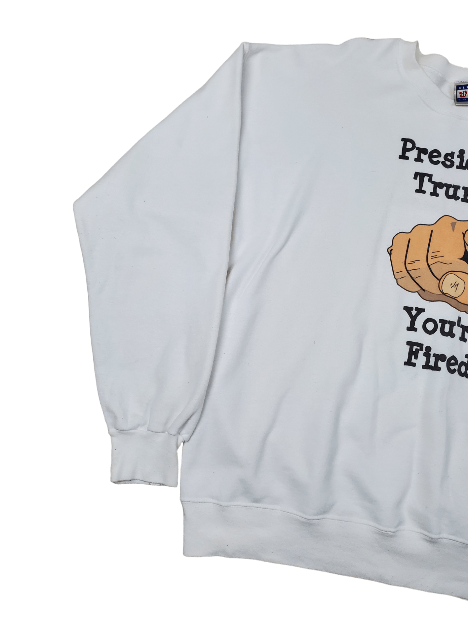 Donald Trump × Hanes × Vintage Vintage President Trump " You Are Fired " Size US XL / EU 56 / 4 - 4 Thumbnail
