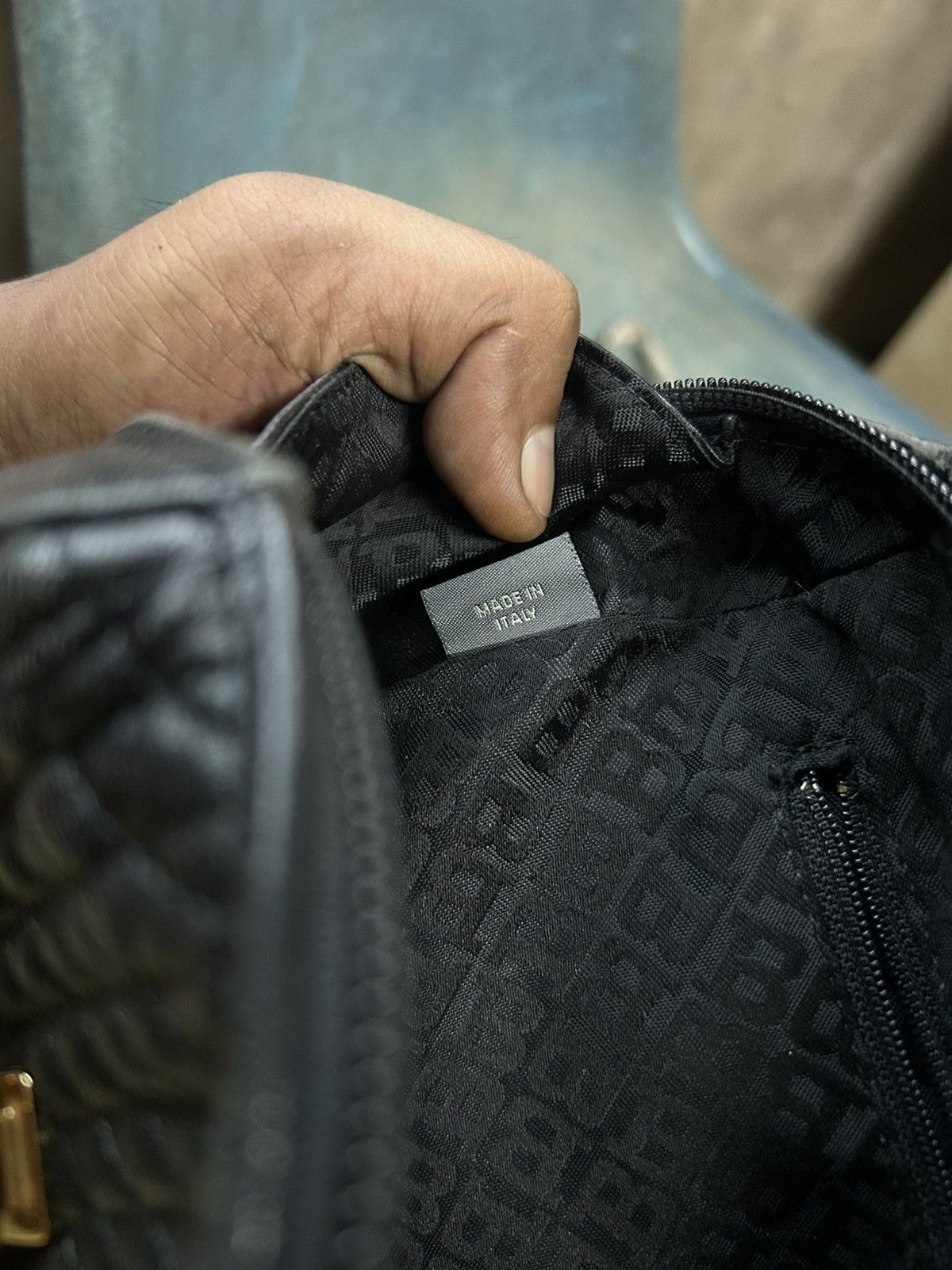 Bally 90s Archive Quilted Lambskin Top Handle Satchel Bag Size ONE SIZE - 8 Thumbnail