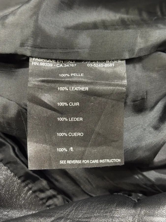 Prada 2000s Prada Black Leather Pants Size US 30 / EU 46 - 9 Thumbnail