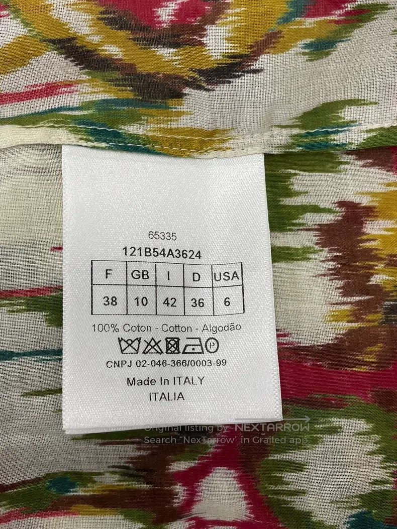 Dior Dior Colourful printed dress Size XS / US 0-2 / IT 36-38 - 4 Thumbnail