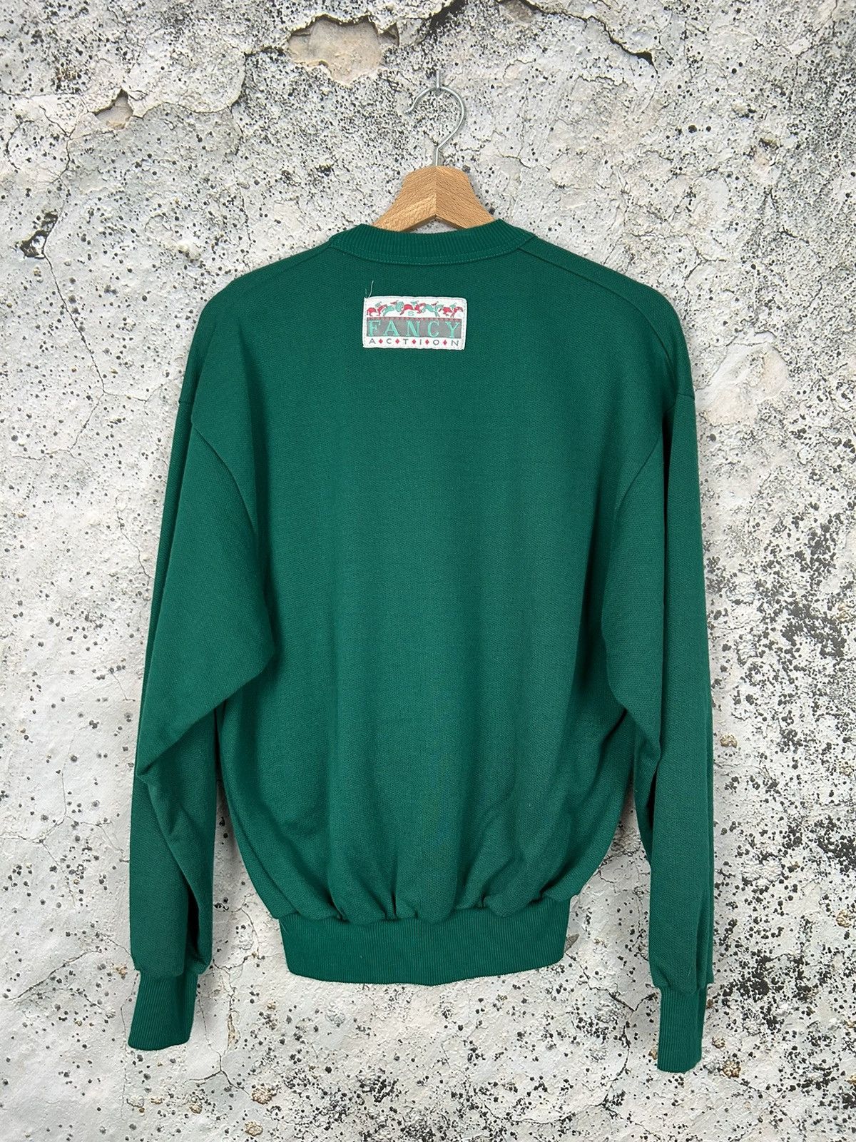 Other Vintage Navy Crew Military Green Crewneck 90s USA Size US S / EU 44-46 / 1 - 4 Thumbnail