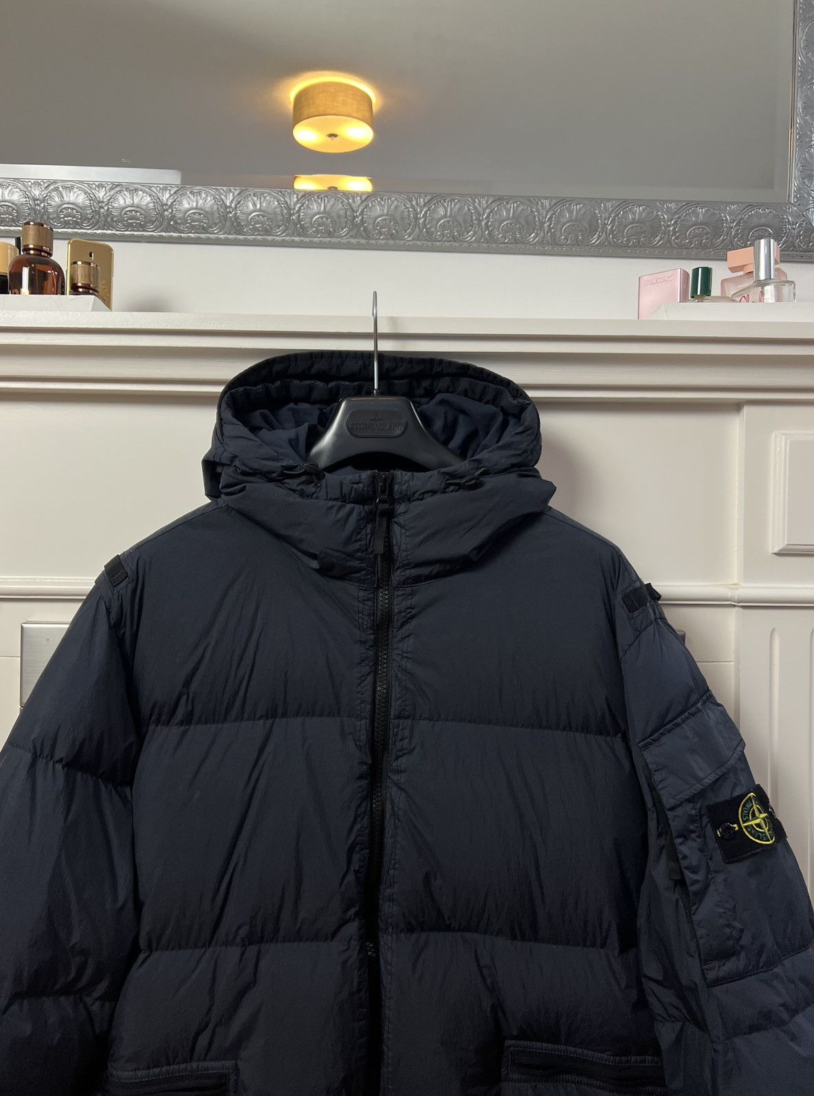 Stone Island Stone Island | Garment Dyed R-NY Down | Dark Navy | Size XXL Size US XXL / EU 58 / 5 - 3 Thumbnail