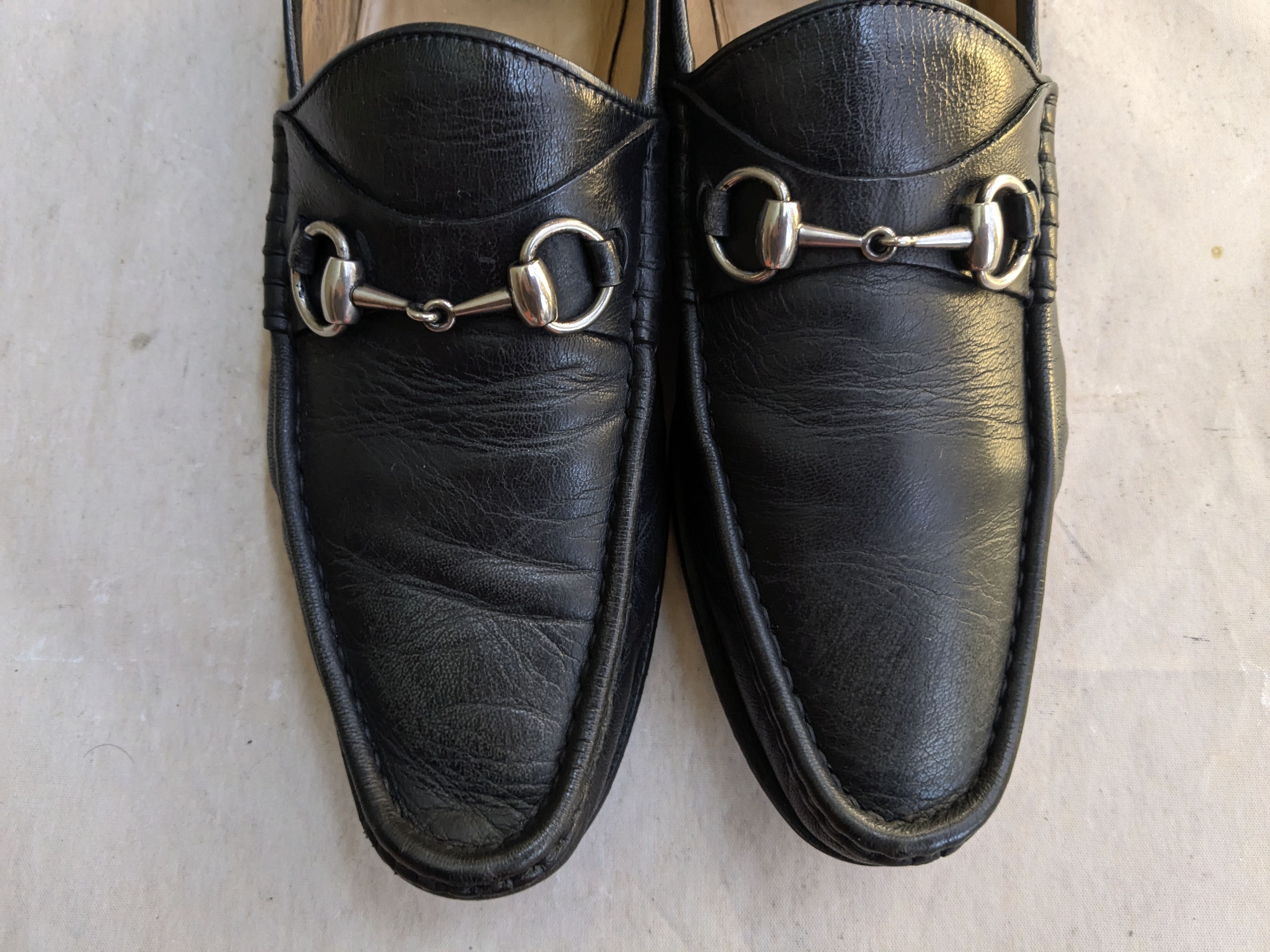 Gucci Gucci Horsebit Loafers Black Leather 9.5 Slip On Size US 9.5 / EU 42-43 - 5 Thumbnail