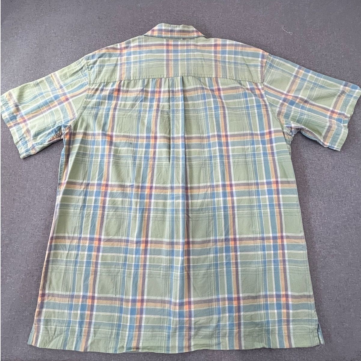 L.L. Bean LL Bean Shirt Mens Large green Short Sleeve Button Down Size US L / EU 52-54 / 3 - 2 Thumbnail