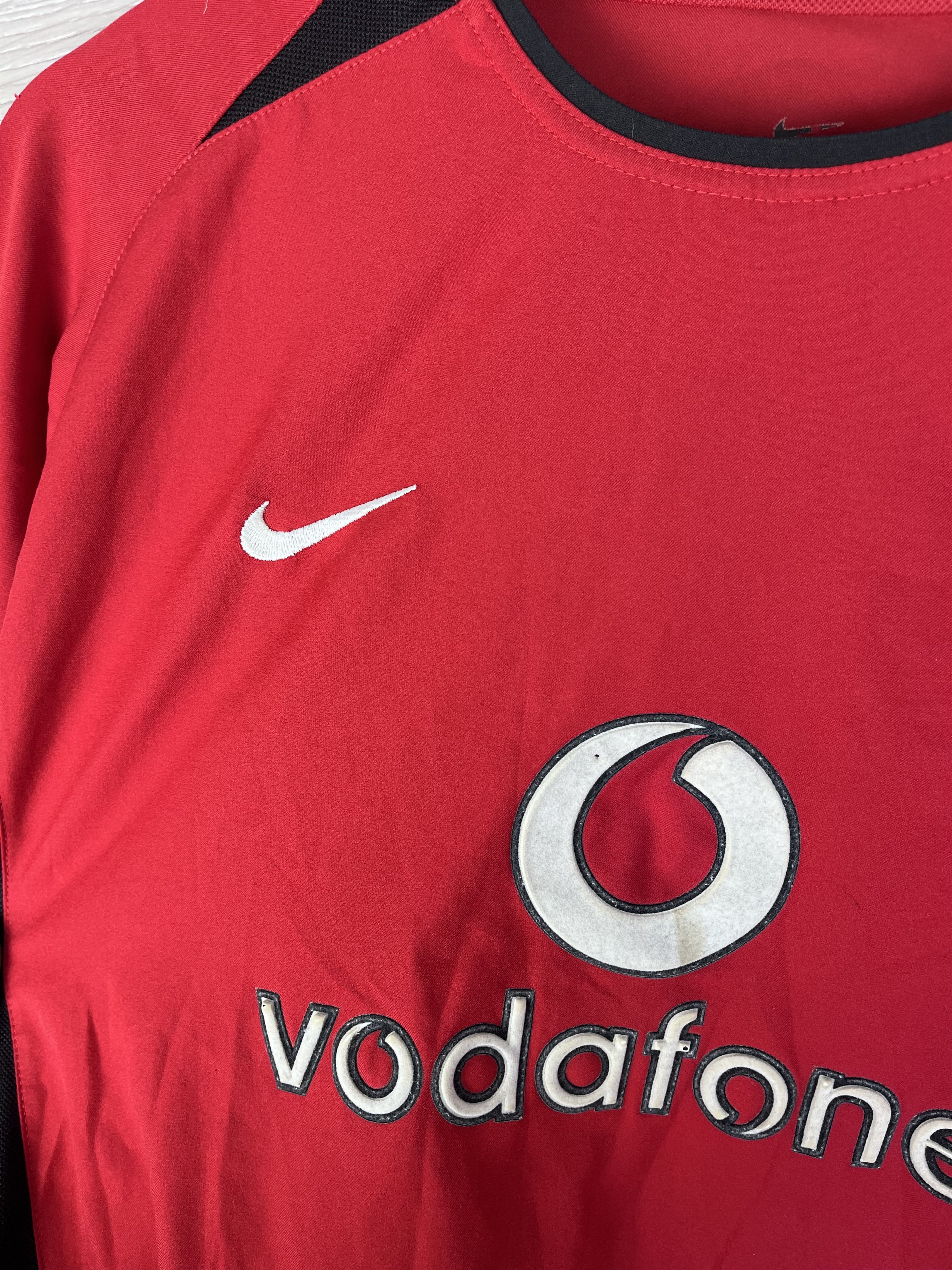 Nike Vintage men's Manchester United 02/04s Nike jersey shirt Size US S / EU 44-46 / 1 - 9 Thumbnail