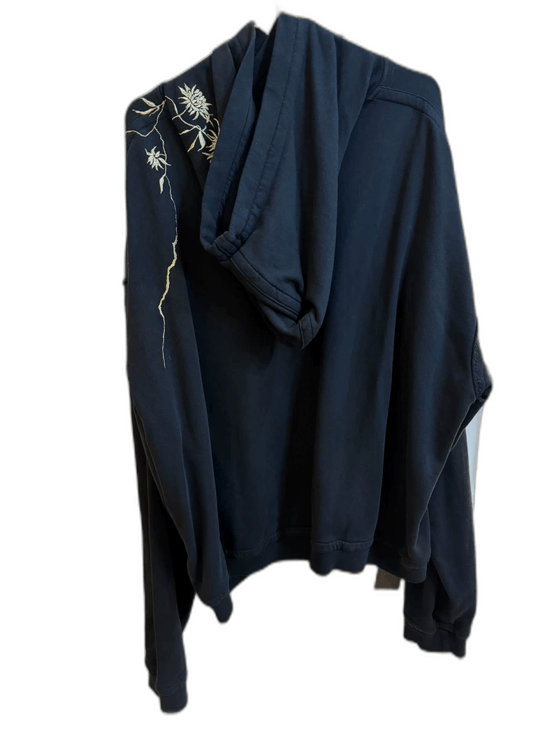 Haider Ackermann Haider Ackermann Perth Hoodie with Floral Design Size US M / EU 48-50 / 2 - 1 Thumbnail