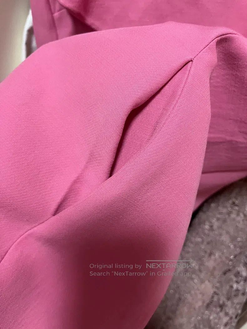Valentino Valentino Small open back ruffled collar with belted pocke Size M / US 6-8 / IT 42-44 - 4 Thumbnail