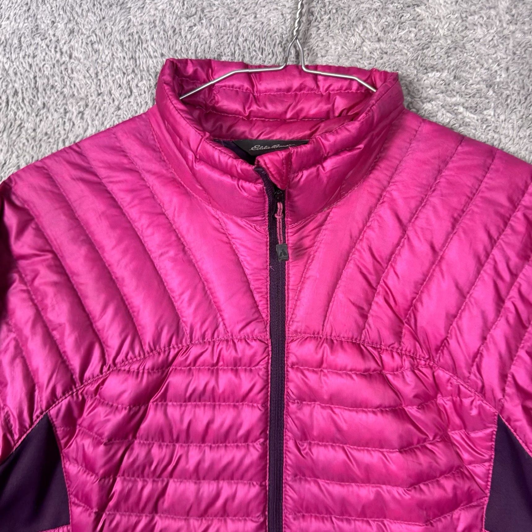 Eddie Bauer Eddie Bauer First Ascent Downlight Jacket Womens M Quilted Puffer Packable Pink Size M / US 6-8 / IT 42-44 - 3 Thumbnail