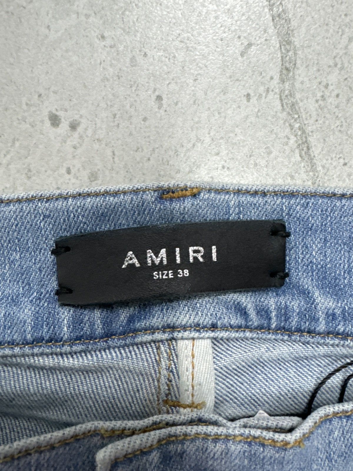 Amiri Amiri light wash paint Drip Size US 38 / EU 54 - 2 Thumbnail