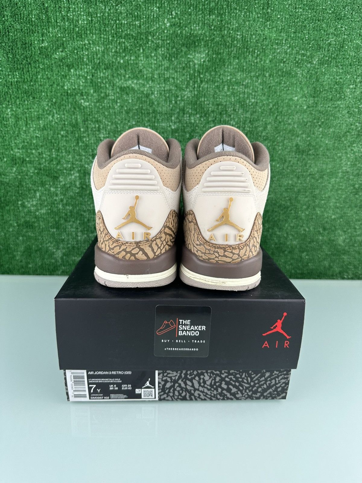Jordan Brand Jordan 3 Retro Low Palomino (GS) Size 7Y Size US 7 / EU 40 - 7 Thumbnail