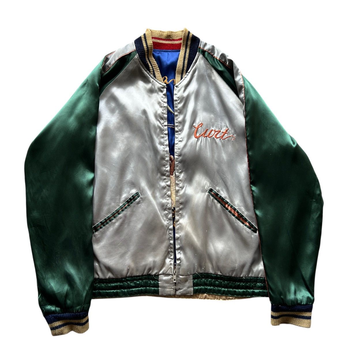 🔥 Vintage Tailor Toyo Reversible Sukajan Souvenir jacket