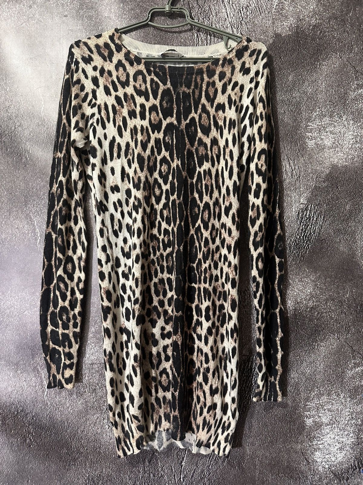 Moschino × Vintage Moschino cheap and chic leopard dress Size L / US 10 / IT 46 - 1 Thumbnail