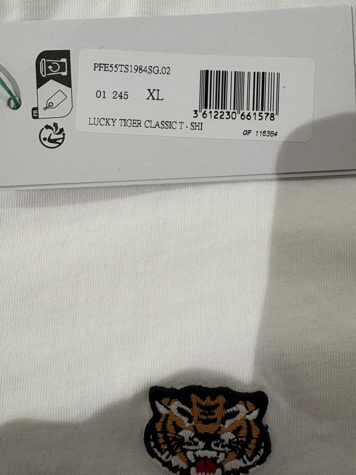 Kenzo ‘Kenzo Happy Tiger’ Embroidered T-Shirt In Cotton Size US XL / EU 56 / 4 - 3 Thumbnail