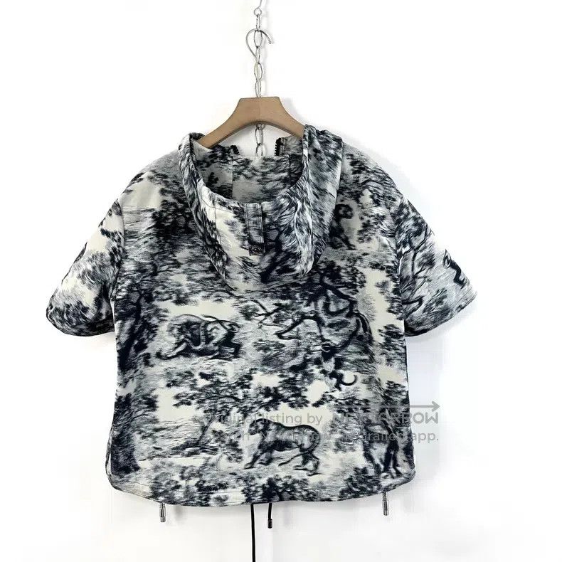 Dior Dior Zoo Hooded Windbreaker jacket Size XS / US 0-2 / IT 36-38 - 2 Thumbnail