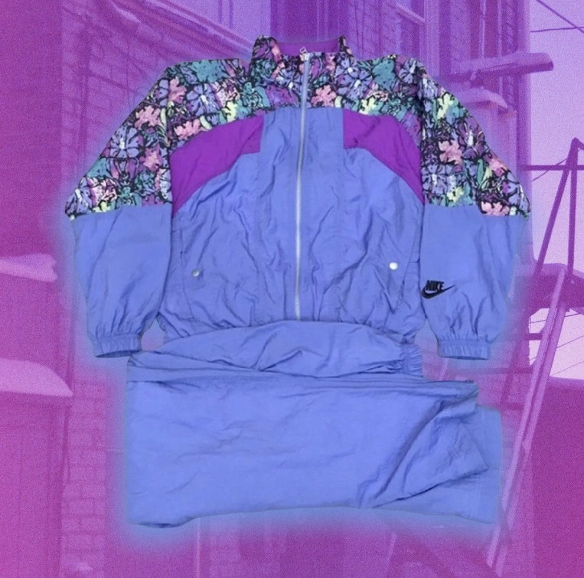 Nike 💎Vintage💎💵 Nike Tracksuit Size S / US 4 / IT 40 - 1 Thumbnail