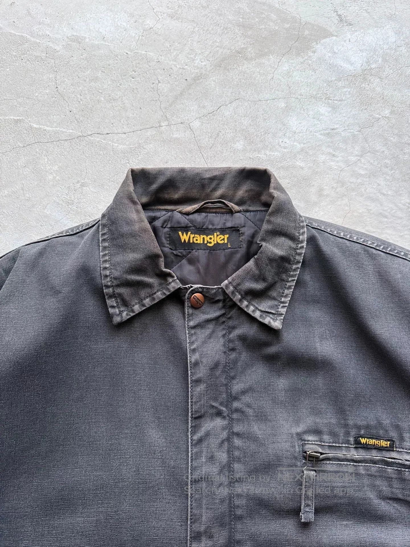 Vintage Vintage 90s Wrangler Work Jacket. Size US L / EU 52-54 / 3 - 3 Thumbnail