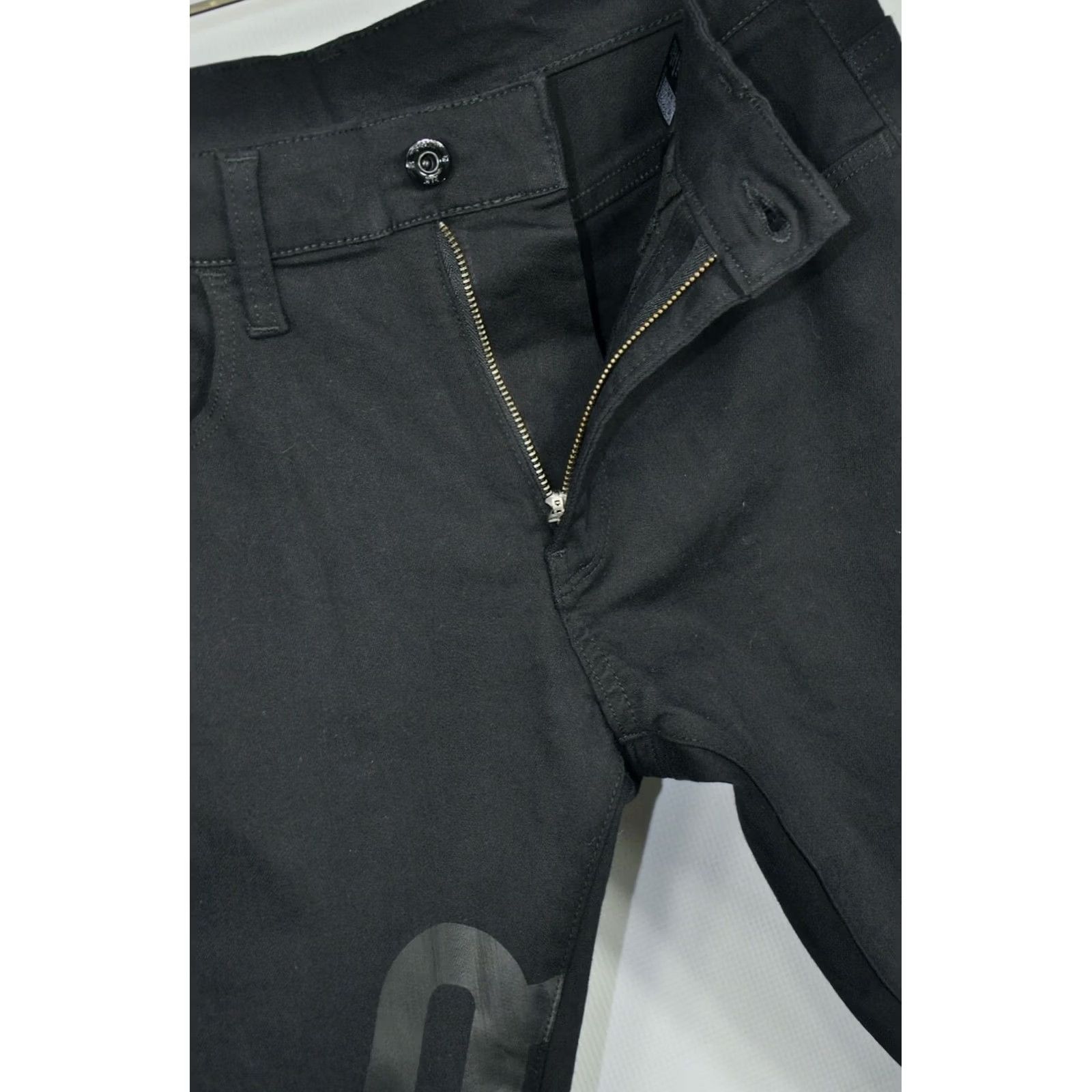 G-Star G-Star 3301 Deconstructed Skinny Art Jeans Waist W31/L32 Black Mens Regular Jeans Size US 31 - 6 Thumbnail