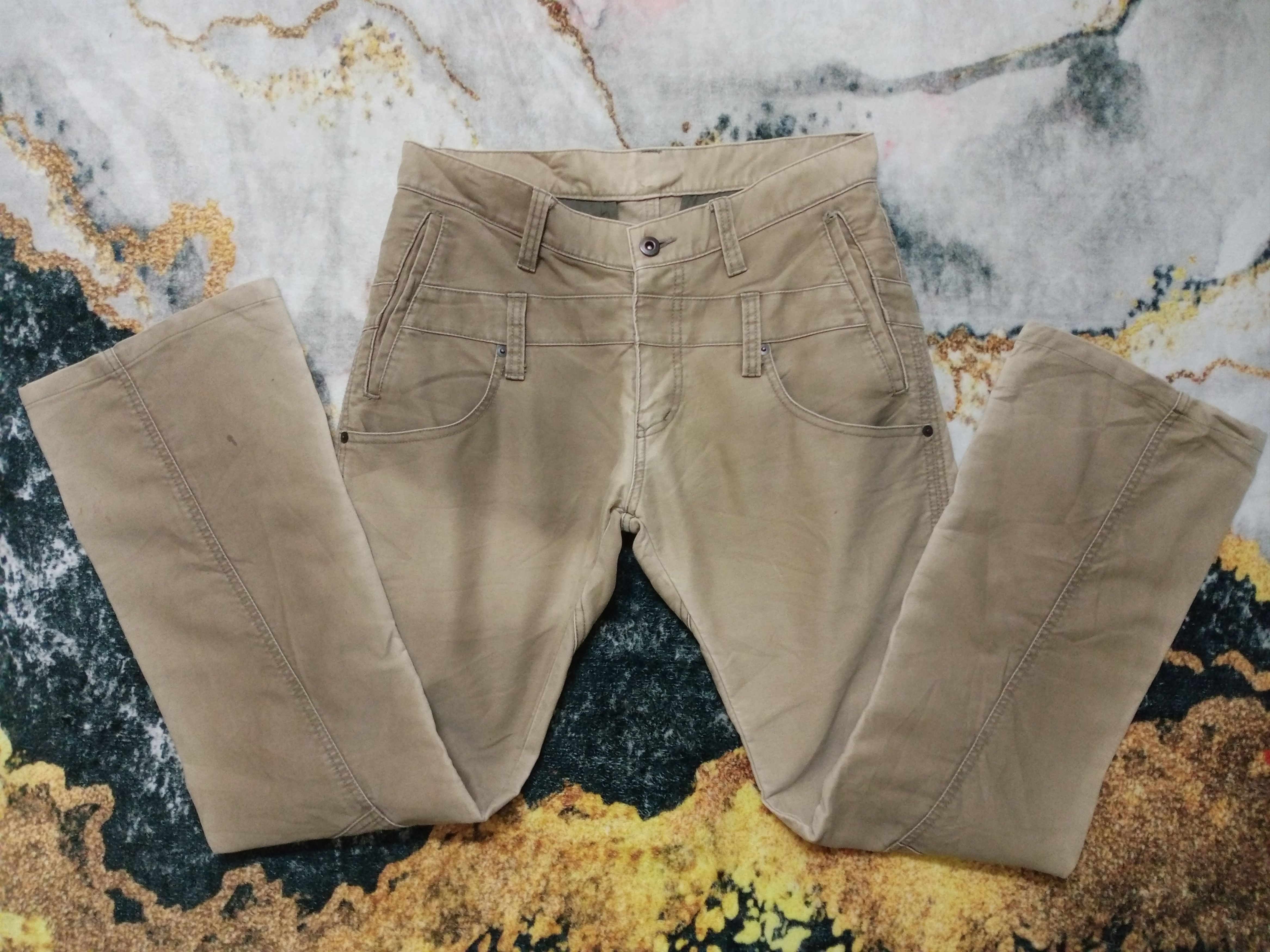 Issey Miyake Rare Vintage Tete Homme Issey Miyake Double Waist Pants Size US 32 / EU 48 - 3 Thumbnail