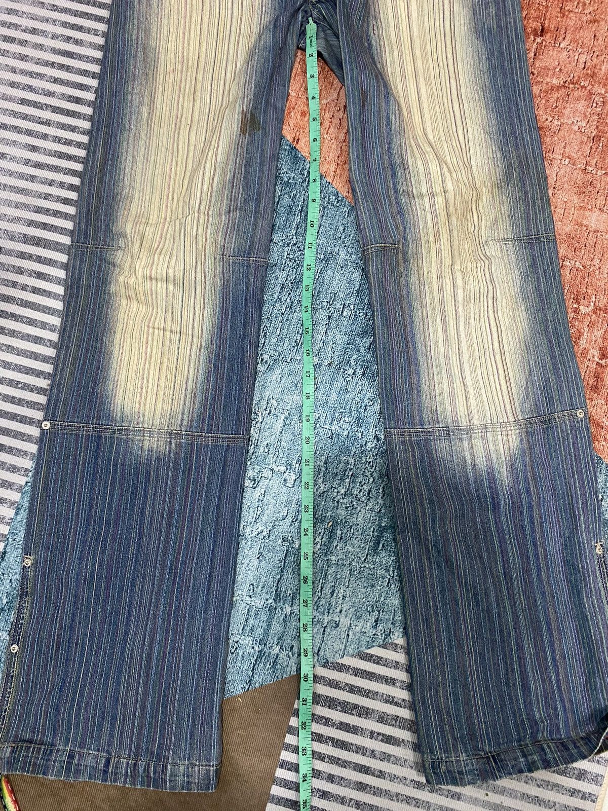 Marithe + Francois Girbaud Archival Marithe Francois Girbaud Rainbow Jeans Size US 34 / EU 50 - 15 Thumbnail