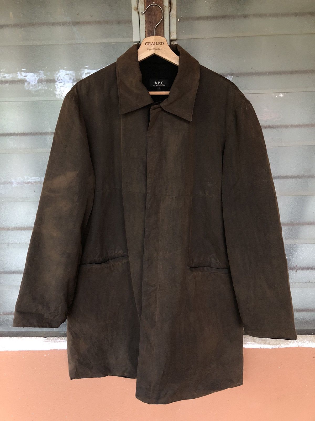 A.P.C. Vintage APC Men’s Waxed Jacket Size US M / EU 48-50 / 2 - 7 Thumbnail