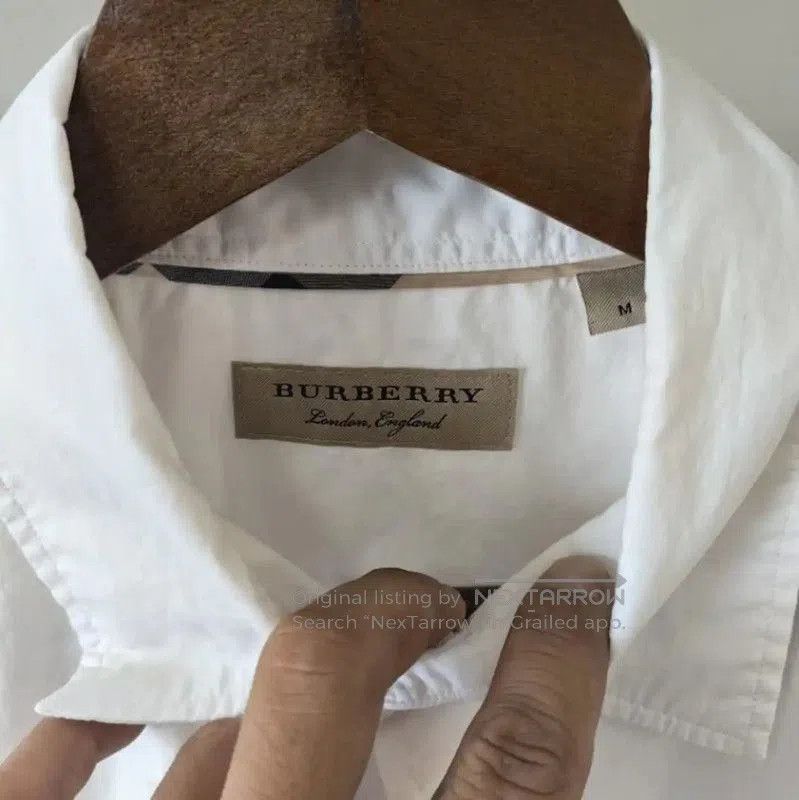 Burberry Burberry White Men's Shirt Size M. Size US M / EU 48-50 / 2 - 4 Thumbnail