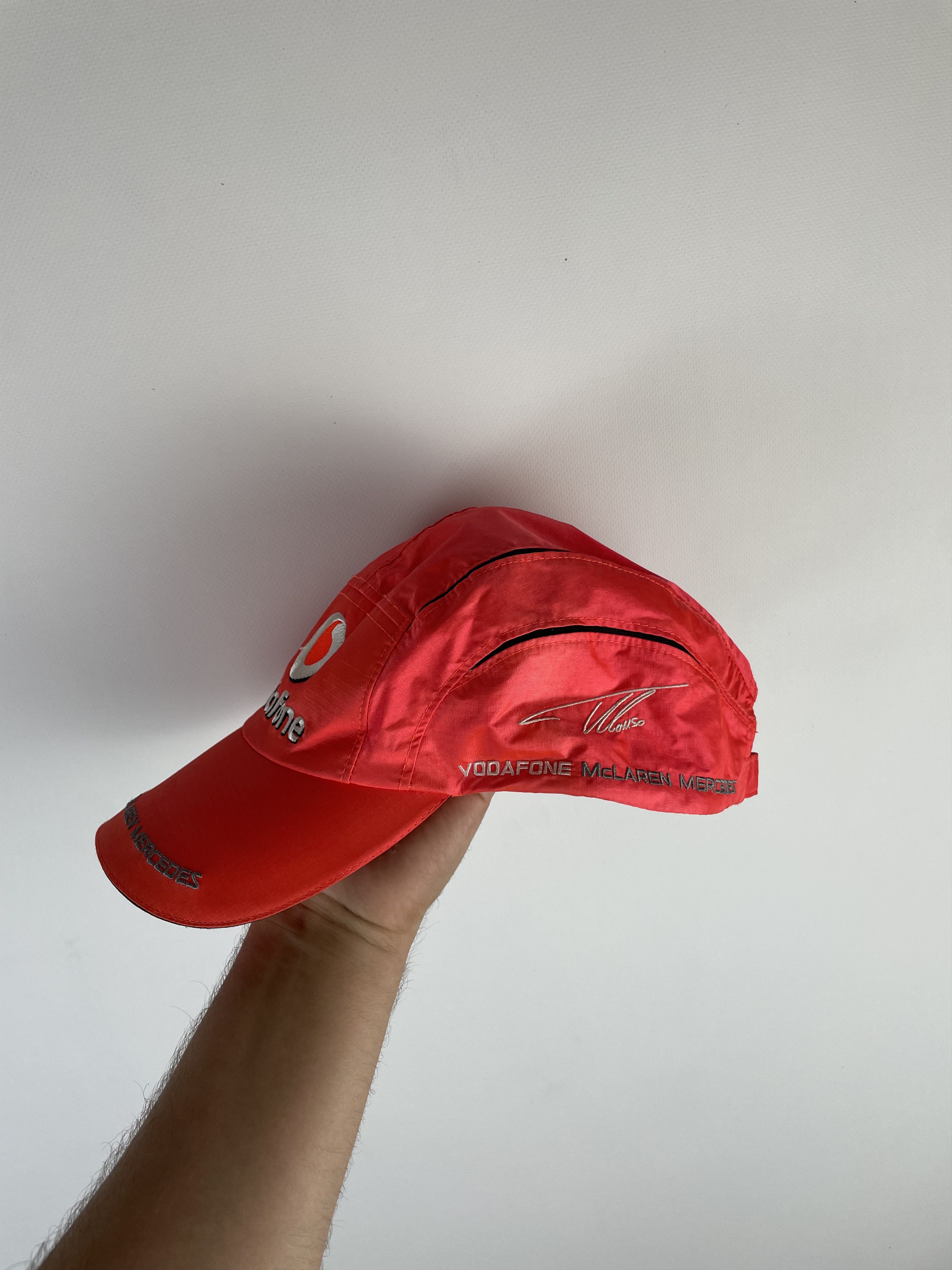 Mercedes-Benz × Vintage McLaren Mercedes Benz Vodafone Cap Hat Size ONE SIZE - 2 Thumbnail