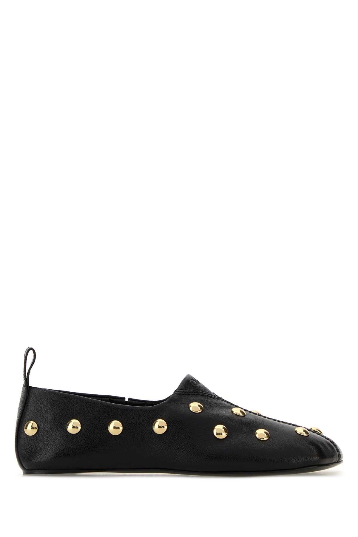 Chloe Black Leather Rita Loafers Size US 6 / IT 36 - 1 Thumbnail